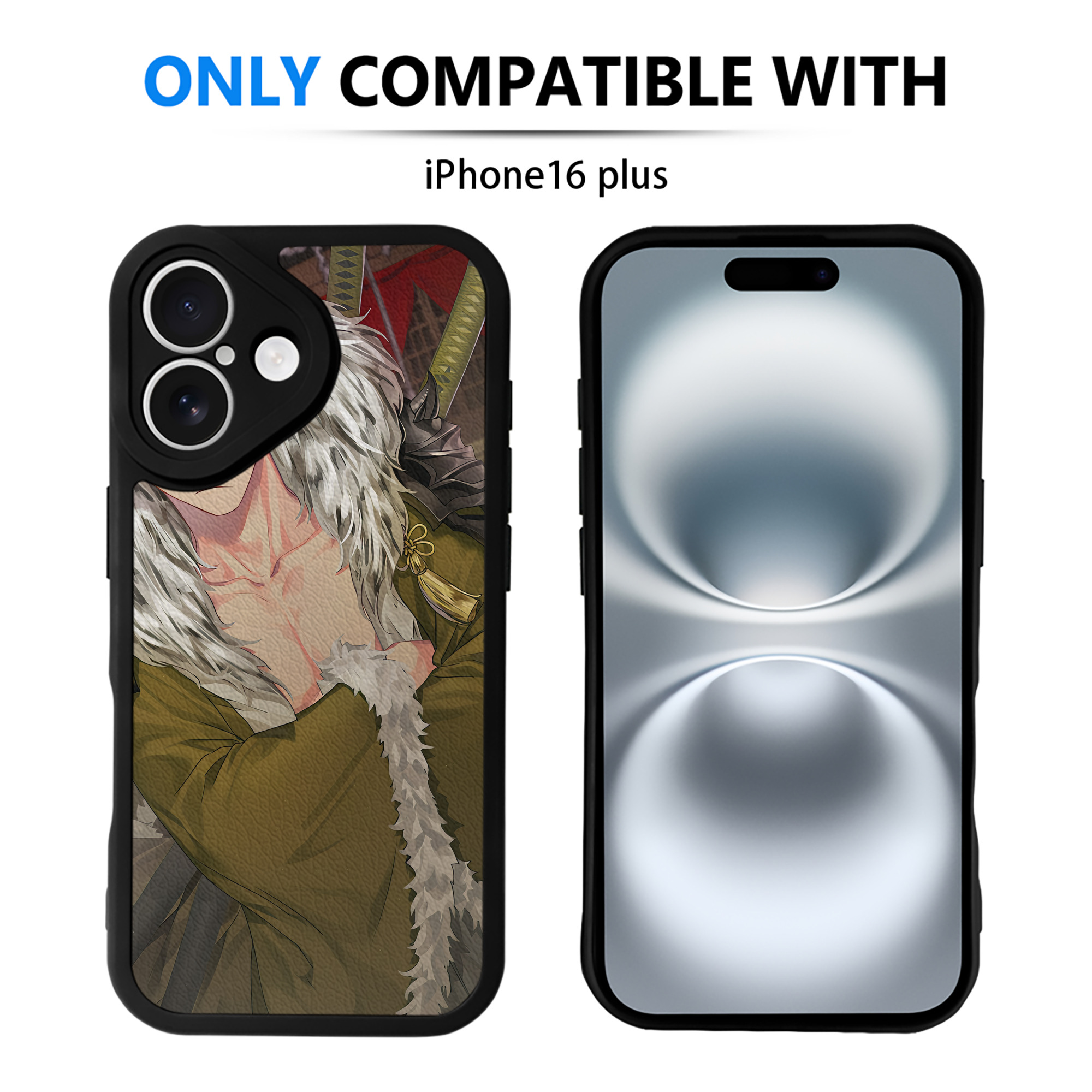 （画像用） ハイキュー!! Haikyu!! 【iPhone 16シリーズ対応】シリコンスマホケース（レザー調） 材質：シリコン